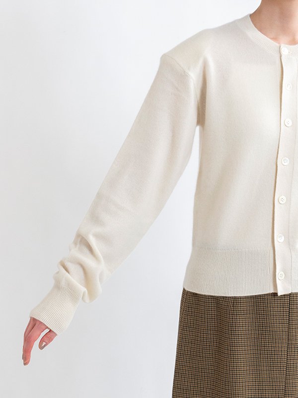 Tight fit c/n cardigan-タイトフィットカーディガン-INSCRIRE