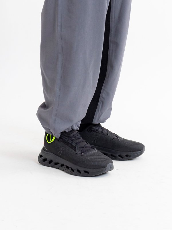 Wool Nylon Gabardine Track Pants-ウールナイロンギャバジン