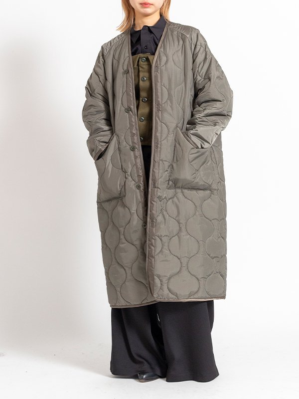 QUILTED LINER COAT-キルテッドライナーコート-HYKE（ハイク）通販| st company