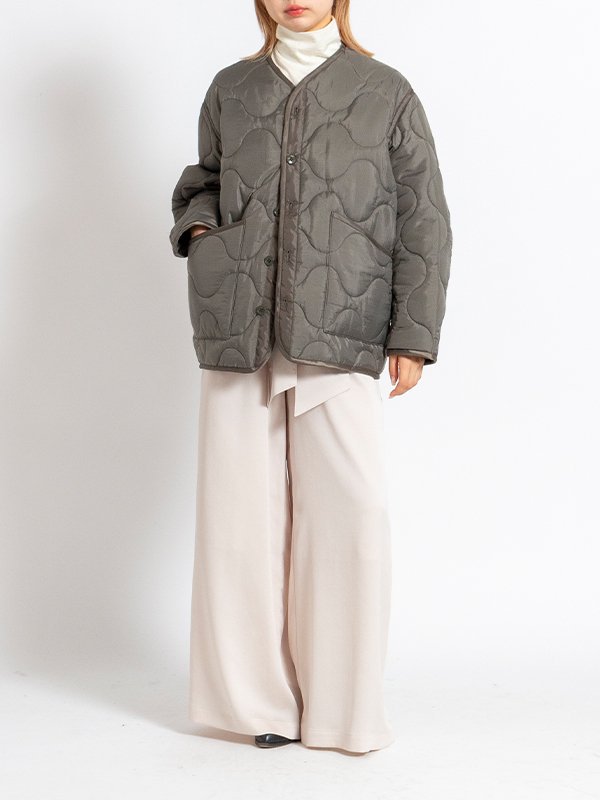 QUILTED LINER JACKET-キルテッドライナージャケット-HYKE（ハイク）通販| st company