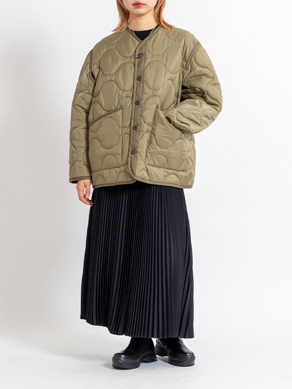 QUILTED LINER JACKET-キルテッドライナージャケット-HYKE（ハイク）通販| st company