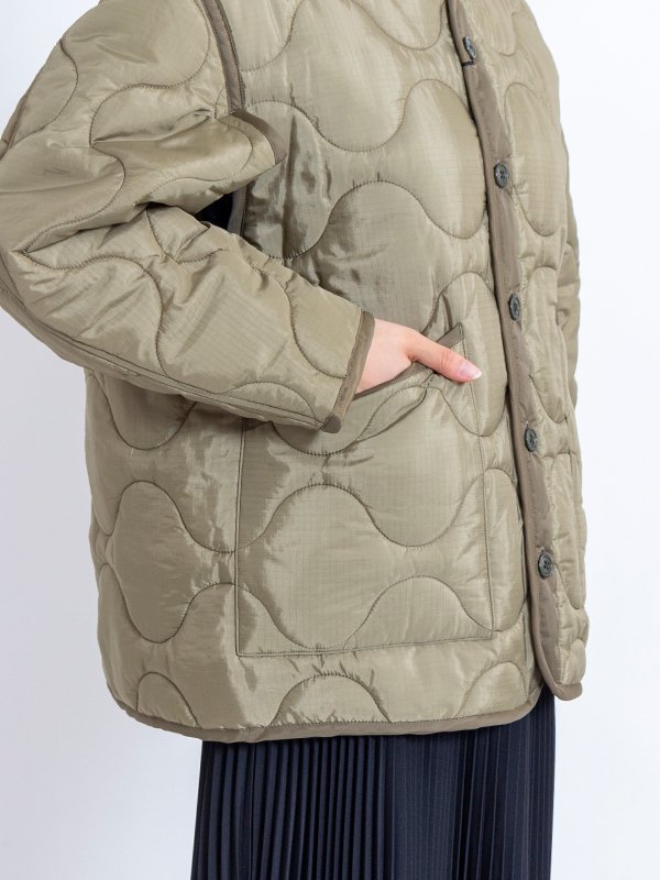 QUILTED LINER JACKET-キルテッドライナージャケット-HYKE（ハイク）通販| st company