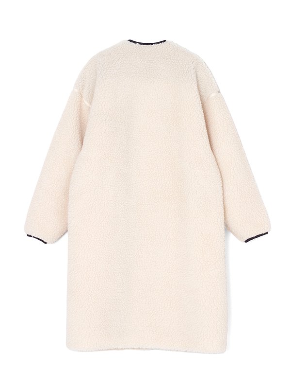 FAUX SHEARING COAT-ファーシャーリングコート-HYKE（ハイク