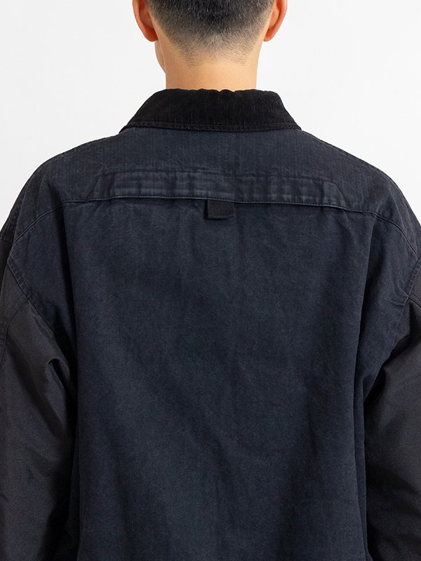 Cotton twill multi-material mix blouson--COMME des GARCONS HOMME(コムデギャルソンオム)通販|  st company