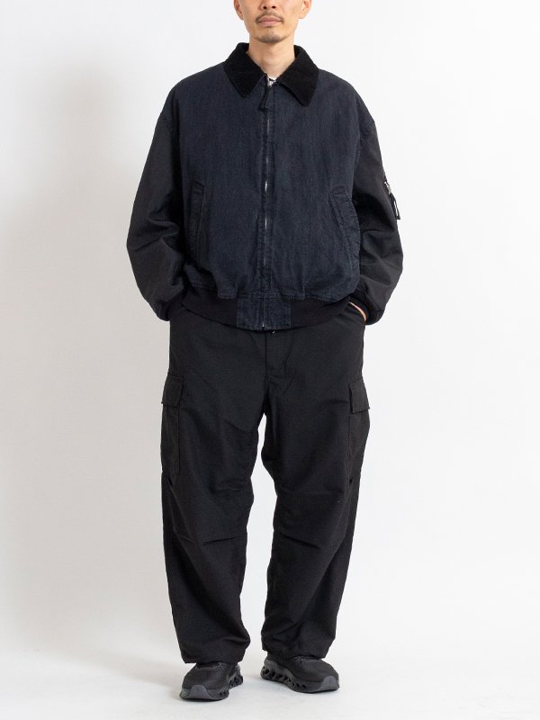 Ester wool lip cloth cargo pants-エステルウールリップカーゴパンツ-COMME des GARCONS HOMME( コムデギャルソンオム)通販| st company