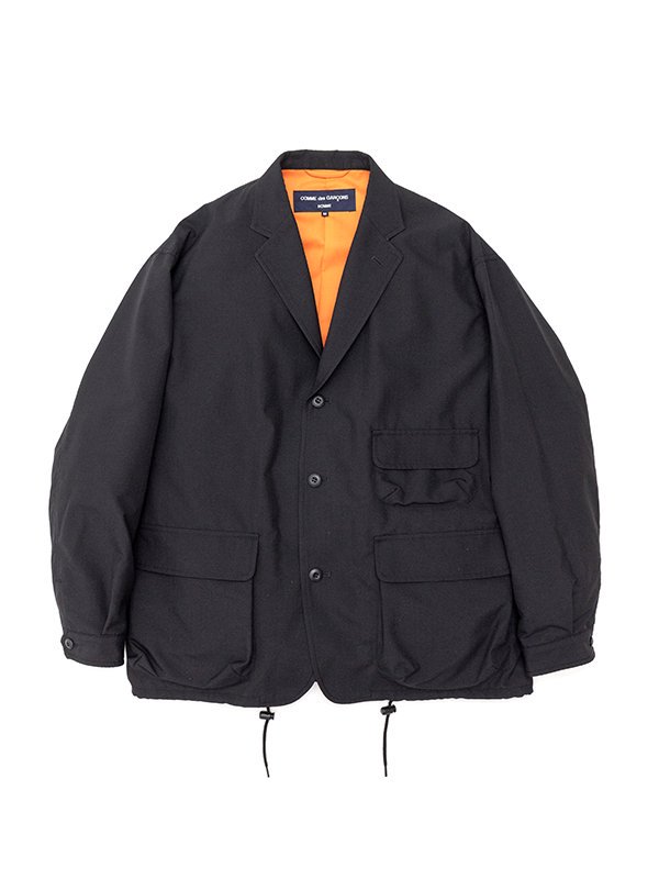 Ester wool lip cloth jacket-エステルウールリプクロスジャケット-COMME des GARCONS HOMME( コムデギャルソンオム)通販| st company