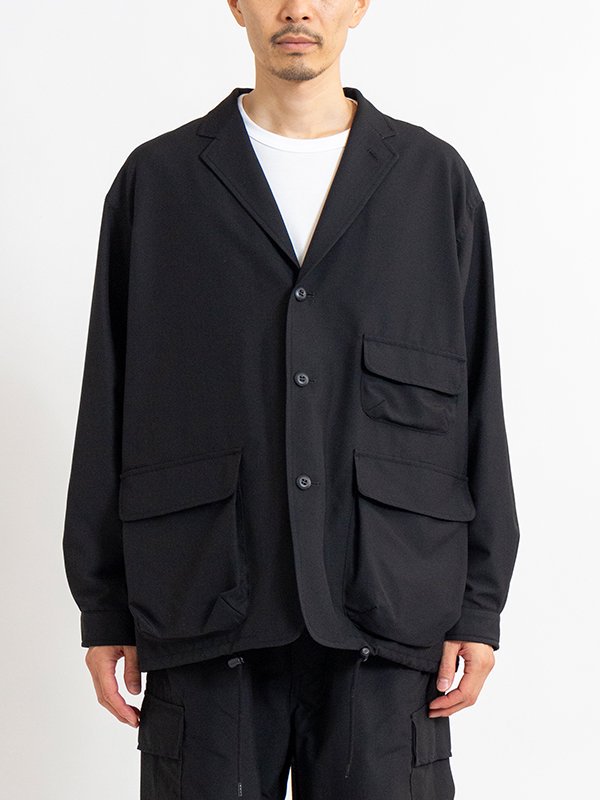 Ester wool lip cloth jacket-エステルウールリプクロスジャケット-COMME des GARCONS HOMME( コムデギャルソンオム)通販| st company