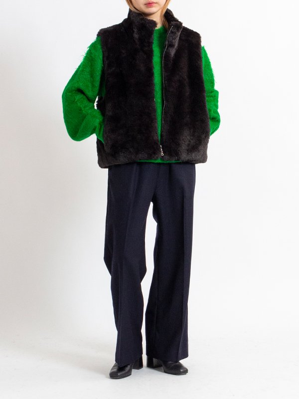 ACRYLIC FUR VEST-ファーベスト-ssstein（シュタイン）通販