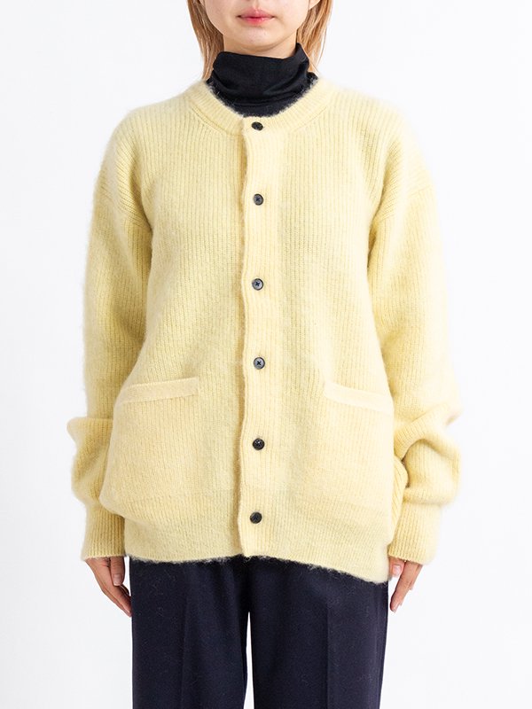 KID MOHAIR KNIT CARDIGAN-キッドモヘヤニットカーディガン-ssstein（シュタイン）通販| stcompany