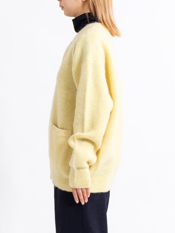 KID MOHAIR KNIT CARDIGAN-キッドモヘヤニットカーディガン-ssstein（シュタイン）通販| stcompany