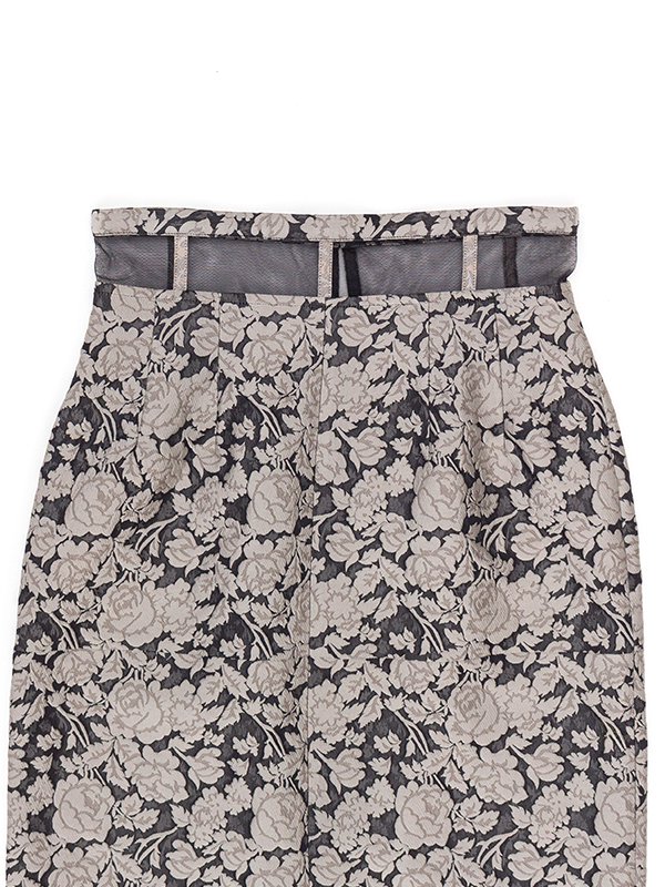 Jacquard skirt-ジャカードスカート-Chika Kisada（チカキサダ