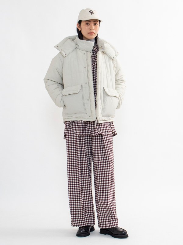 Nylon taffeta padding blouson-ナイロンタフタパディング