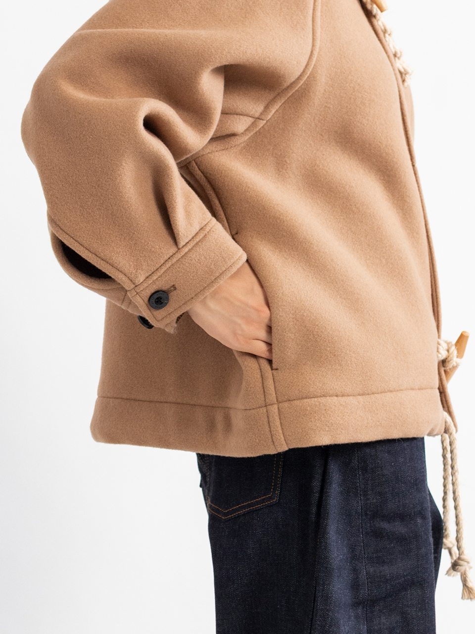 今日と明日のみ値下げ　HYKE ダブルフェイスダッフルジャケット HYKE＞ダッフルジャケットが入荷 | st company online store