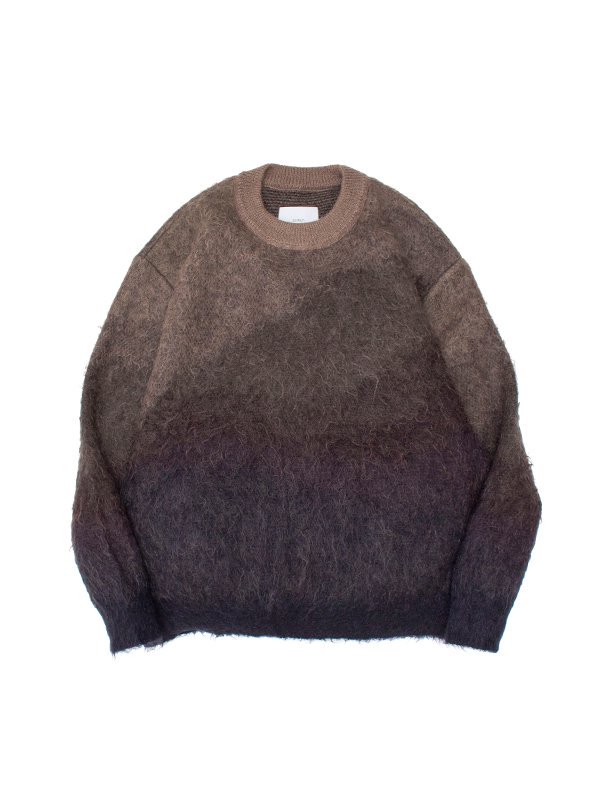 GRADAITION MOHAIR KNIT LS-グラデーションモヘアニット-ssstein（シュタイン）通販| stcompany