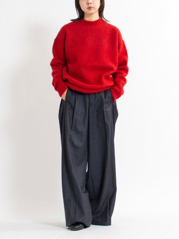 Wool gabardine transform pants-ウールギャバジントランスフォームパンツ-INSCRIRE（アンスクリア）通販| st  company