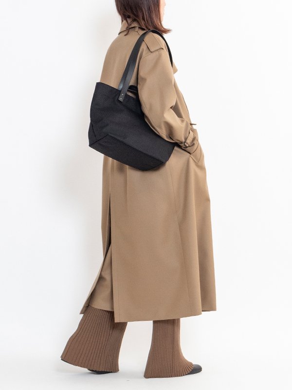 ＜最終値下げ＞Aeta アエタ　ダブル ハンドル トートS Aeta ダブル ハンドル トート : S , Black – Navyblue