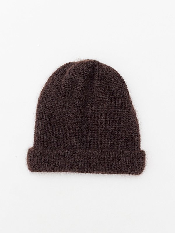 Mohair blend long beanie-モヘアブレンドロングビーニー-KIJIMA