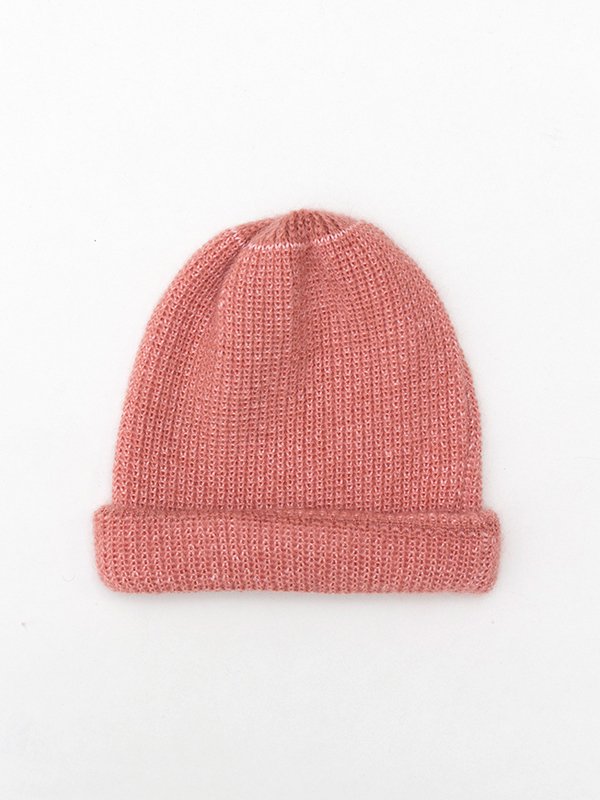 Mohair blend long beanie-モヘアブレンドロングビーニー-KIJIMA