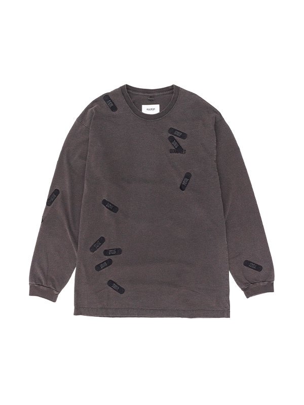 BANDAGE EMBROIDERY L/S T-SHIRT-バンデージエンブロイダリーロングスリーブティーシャツ-doublet（ダブレット）通販| st  company