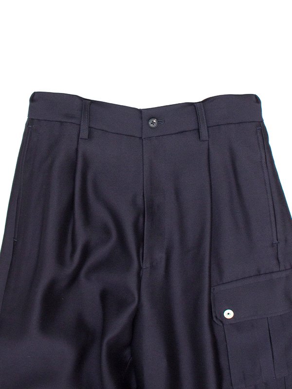 W/R/SI DOUBLE WEAVE CARGO POCKET TROUSERS-ダブルウェーブ