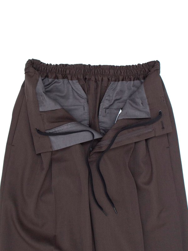 TWO TUCK EASY TROUSERS-ツータックイージートラウザー-ssstein