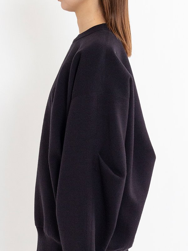 stein COTTON DOUBLE KNIT CREWNECK 2枚セット ssstein / シュタイン】COTTON DOUBLE KNIT TUCKED ZIP HOODIE