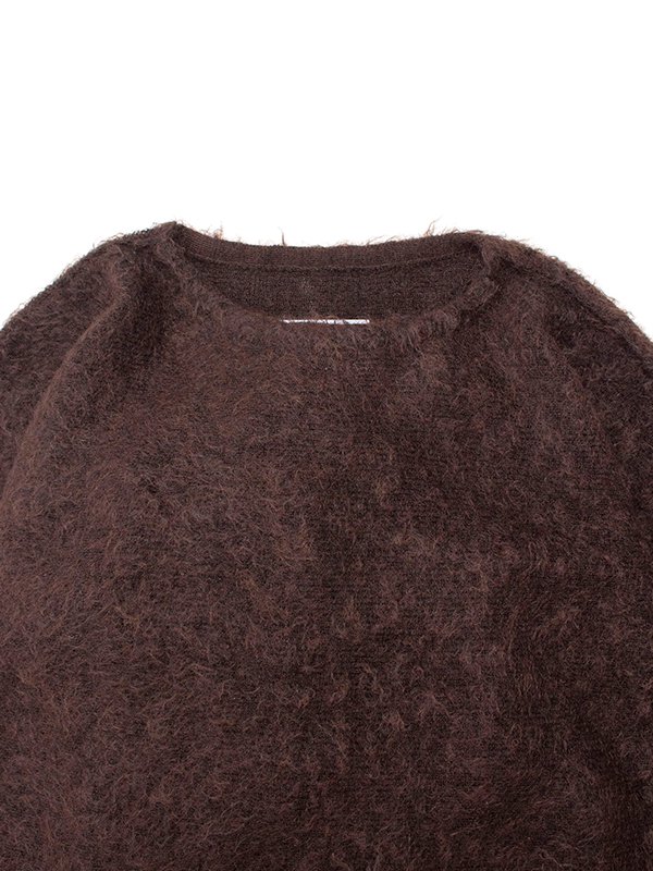 stein Mohair Stripe Knit LS トップス