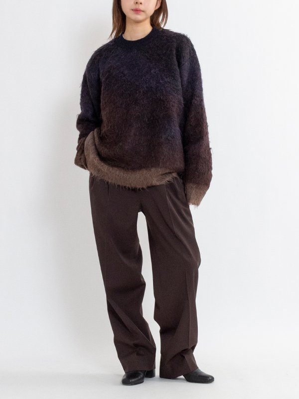 GRADATION MOHAIR KNIT LS-グラデーションモヘアニットロング GRADATION MOHAIR KNIT LS-グラデーションモヘアニットロング