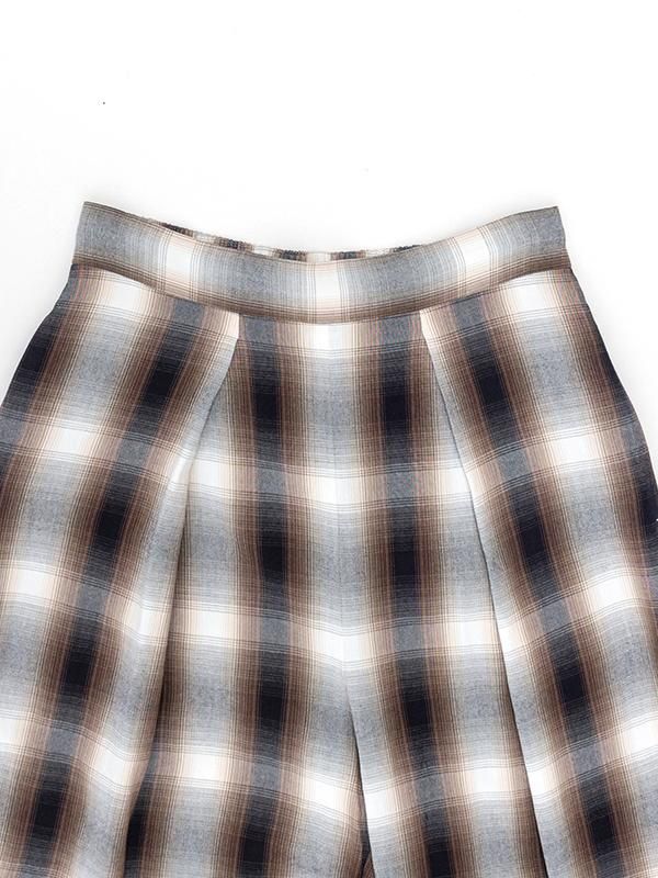 pheeny レーヨンオンブレチェック　ハット pheeny ハット