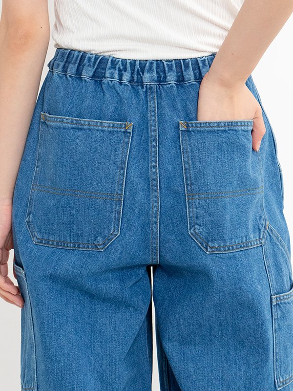 Vintage denim painter pants-ビンテージデニムペインターパンツ