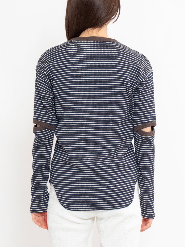 Multi border long sleeve-マルチボーダーロングスリーブ-PHEENY