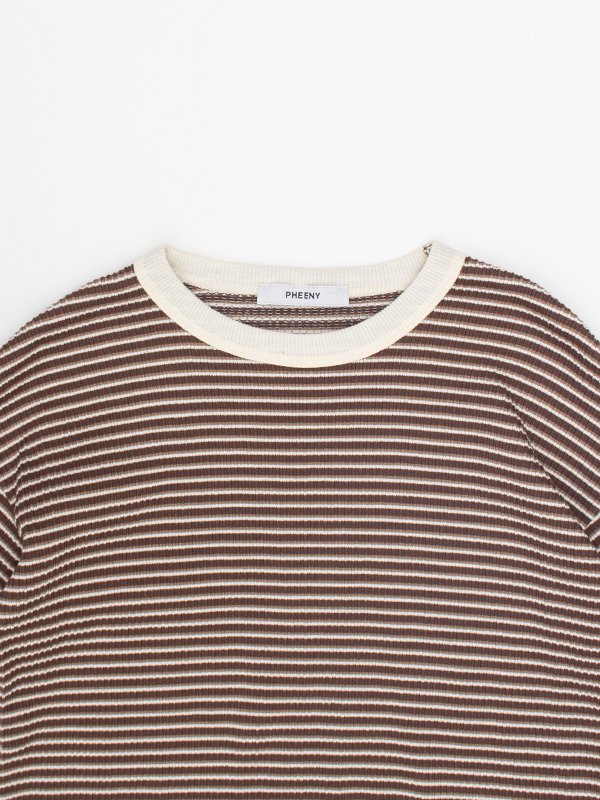 Multi border long sleeve-マルチボーダーロングスリーブ-PHEENY