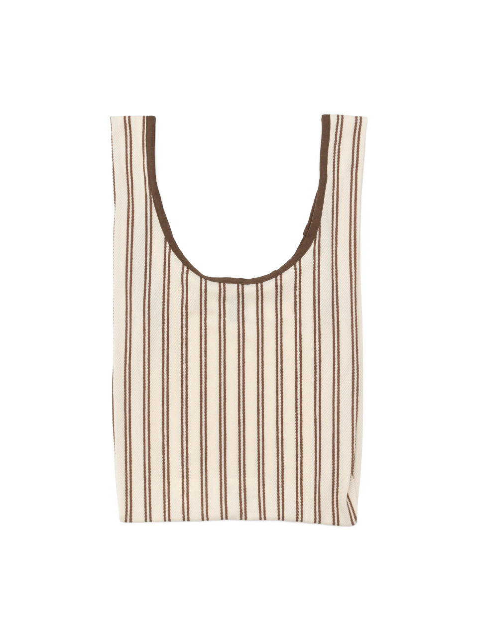 Cotton inray stripe bag-コットンインレイストライプバッグ