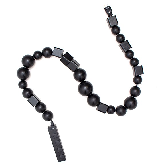 BLESS Cable jewelry Multiplug 1.4m／wood