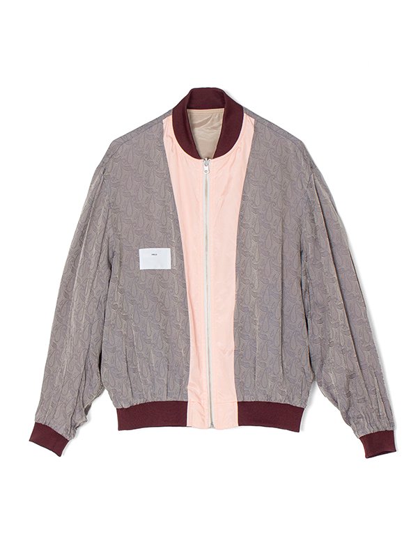 Polyester cotton taffeta blouson-ポリエステルコットンタフタ Polyester cotton taffeta blouson-ポリエステルコットンタフタ