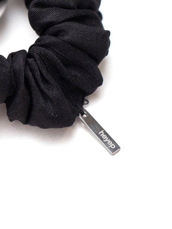 Medium Metal Ball Silk Scrunchie-ミディアムメタルボール Medium Metal Ball Silk Scrunchie-ミディアムメタルボール