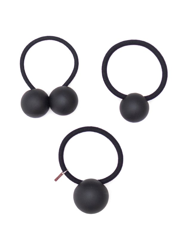 6pcs Fashion Metal Hair Band for Men Women Unisex Black Wavy