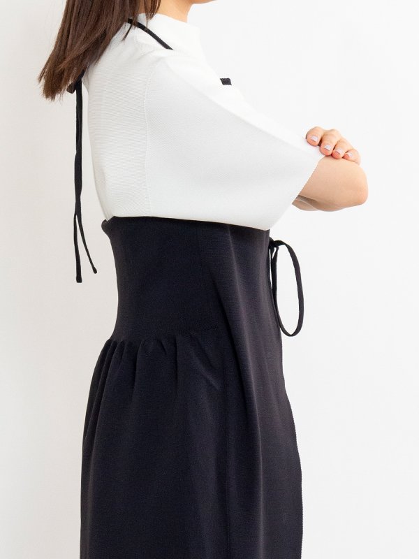 SOFT MILAN APRON DRESS-ソフトミランエプロンドレス-CFCL