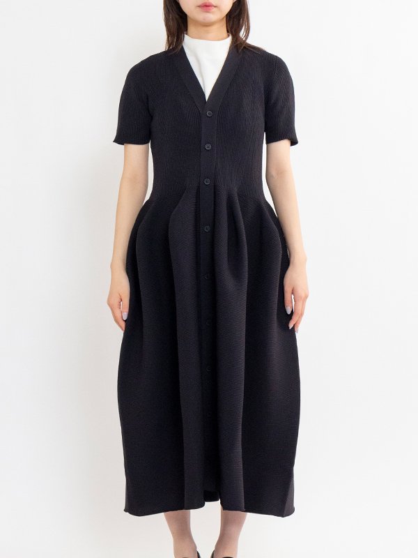 POTTERY SHORT SLEEVE CARDIGAN DRESS-ポタリーショートスリーブ POTTERY SHORT SLEEVE CARDIGAN DRESS-ポタリーショートスリーブ