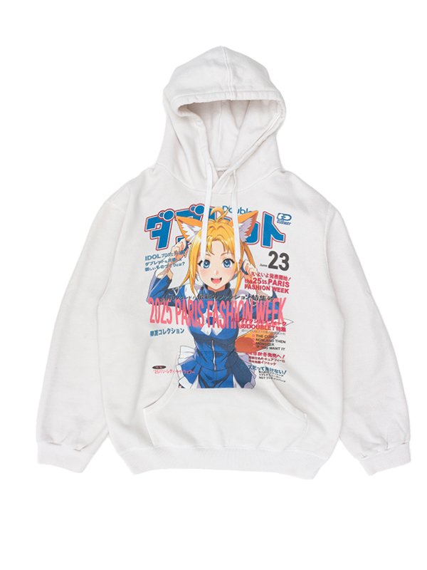 ANIME PRINT HOODIE-アニメプリントフード-doublet(ダブレット ANIME PRINT HOODIE-アニメプリントフード-doublet(ダブレット
