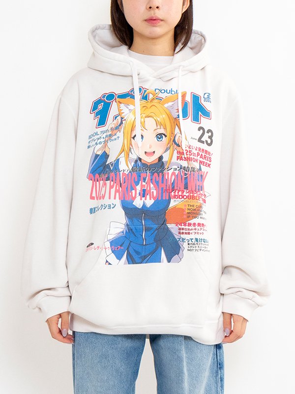 深瀬着用　doublet ダブレット　SNOW IN PARIS HOODIE 深瀬着用 doublet ダブレット SNOW IN PARIS HOODIE