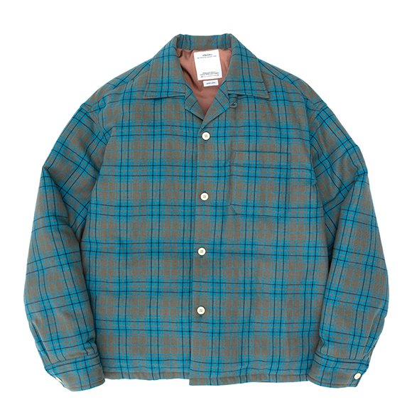 VISVIM ビズビム サイズ2 ダウンジャケット チェック ブラウン KEESEY CHECK DOWN JKT-カジーチェックダウンジャケット-visvim