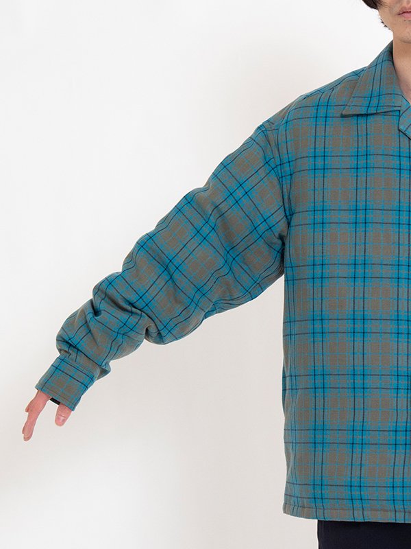 KEESEY CHECK DOWN JKT-カジーチェックダウンジャケット-visvim