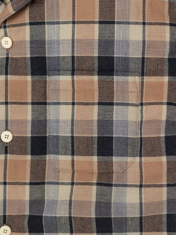 KEESEY CHECK DOWN JKT-カジーチェックダウンジャケット-visvim