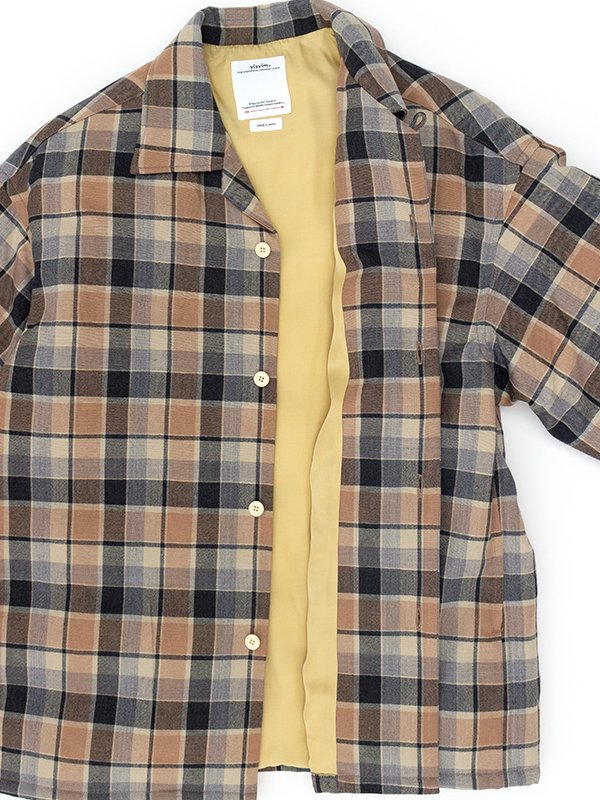 KEESEY CHECK DOWN JKT-カジーチェックダウンジャケット-visvim