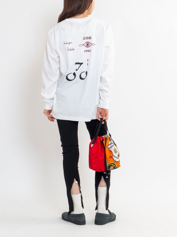 Print jersey l/s-プリントジャージ-TOGA TOO（トーガトゥー