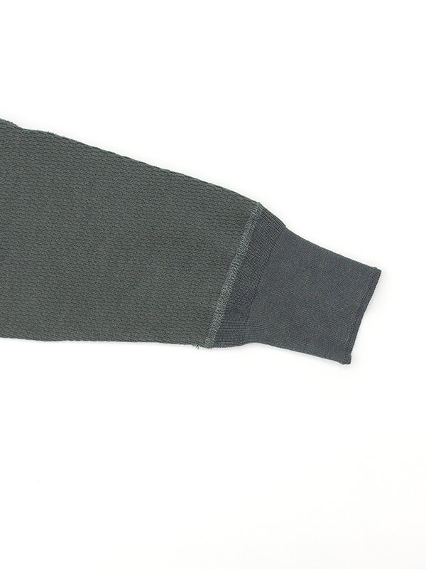 THERMAL CROPPED SHIRT-サーマルクロップドシャツ-HYKE(ハイク THERMAL CROPPED SHIRT-サーマルクロップドシャツ-HYKE(ハイク