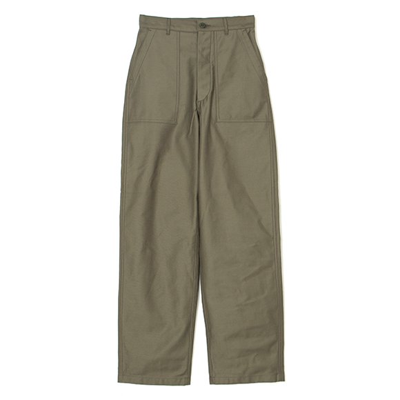 BACK SATIN BAKER PANTS-バックサテンベイカーパンツ-HYKE BACK SATIN BAKER PANTS-バックサテンベイカーパンツ-HYKE