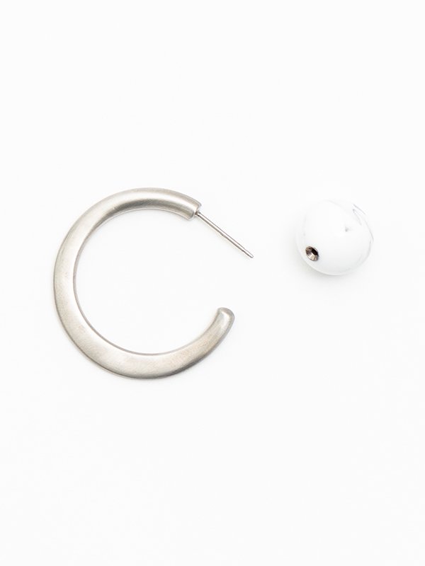 sale)HYKE シルバー925 フープピアス sale)HYKE シルバー925 フープピアス HYKE /HOOPピアス/SMALL SILVER