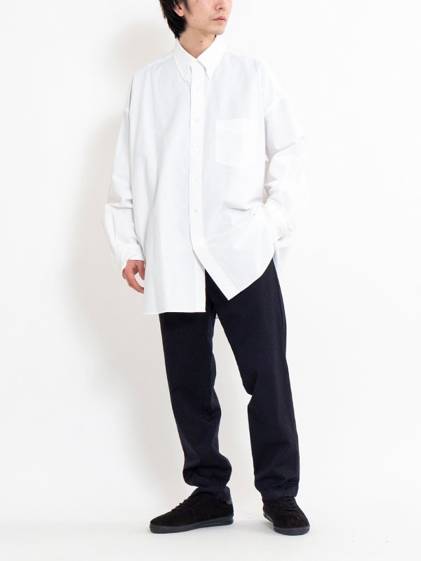 OXFORDシャツロンパース　Sサイズ Oxford L/S Oversized B.D Shirt｜ANYTHING GOES